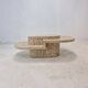 Mactan or Fossil Stone Coffee Table by Magnussen Ponte, 1980s