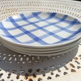 4 assiettes à dessert