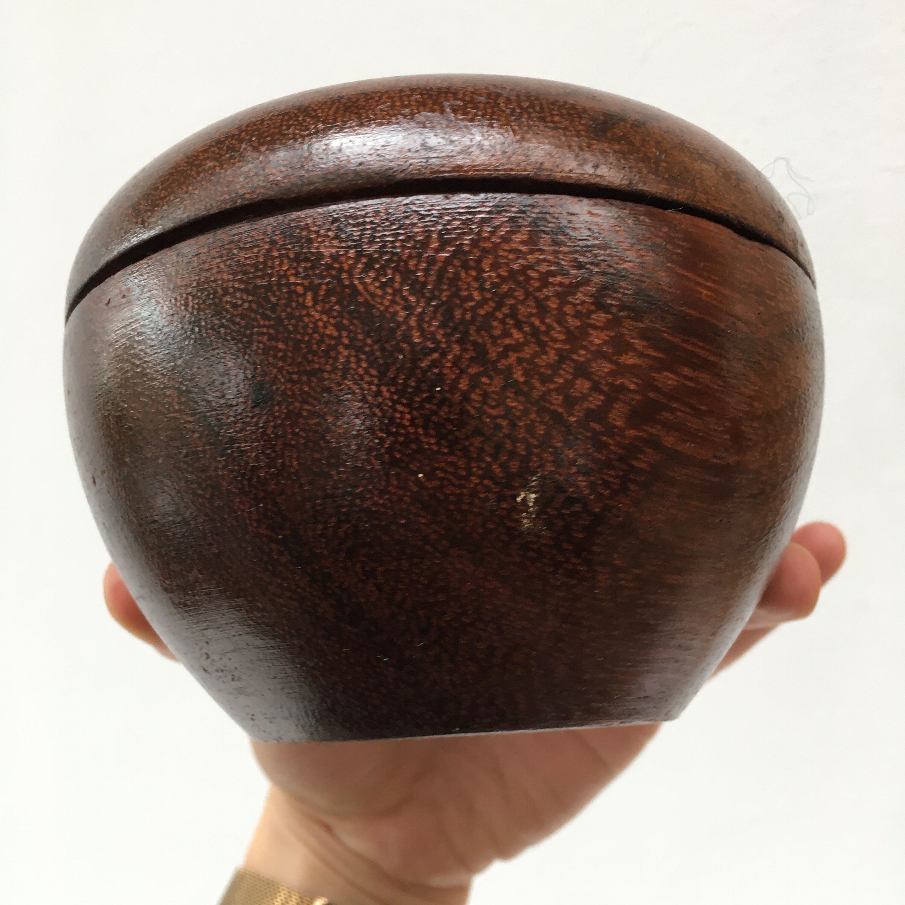 Vintage teak apple box