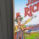 Cirque Jean Richard poster on wood