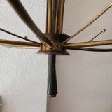 Chandelier 10 fires Lunel Collection Lily of the valley around 1950