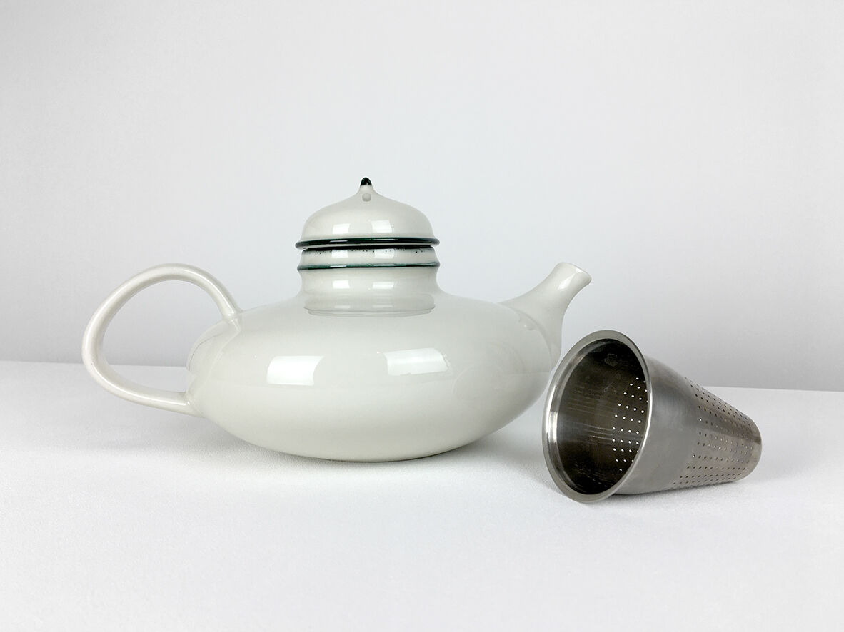 Aladdin Pop porcelain teapot by Inger Persson for Rörstrand 1968