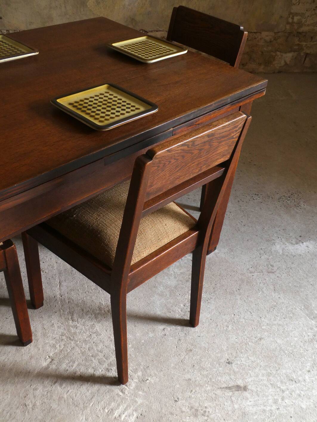 Amsterdam school dining room, Netherlands, 1930