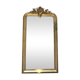 Louis-Philippe mirror with pediment late 19th century, 150x82.5cm