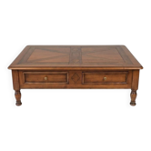 Belle table de salon bois lassif