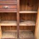 Vintage Parisian pine cabinet.