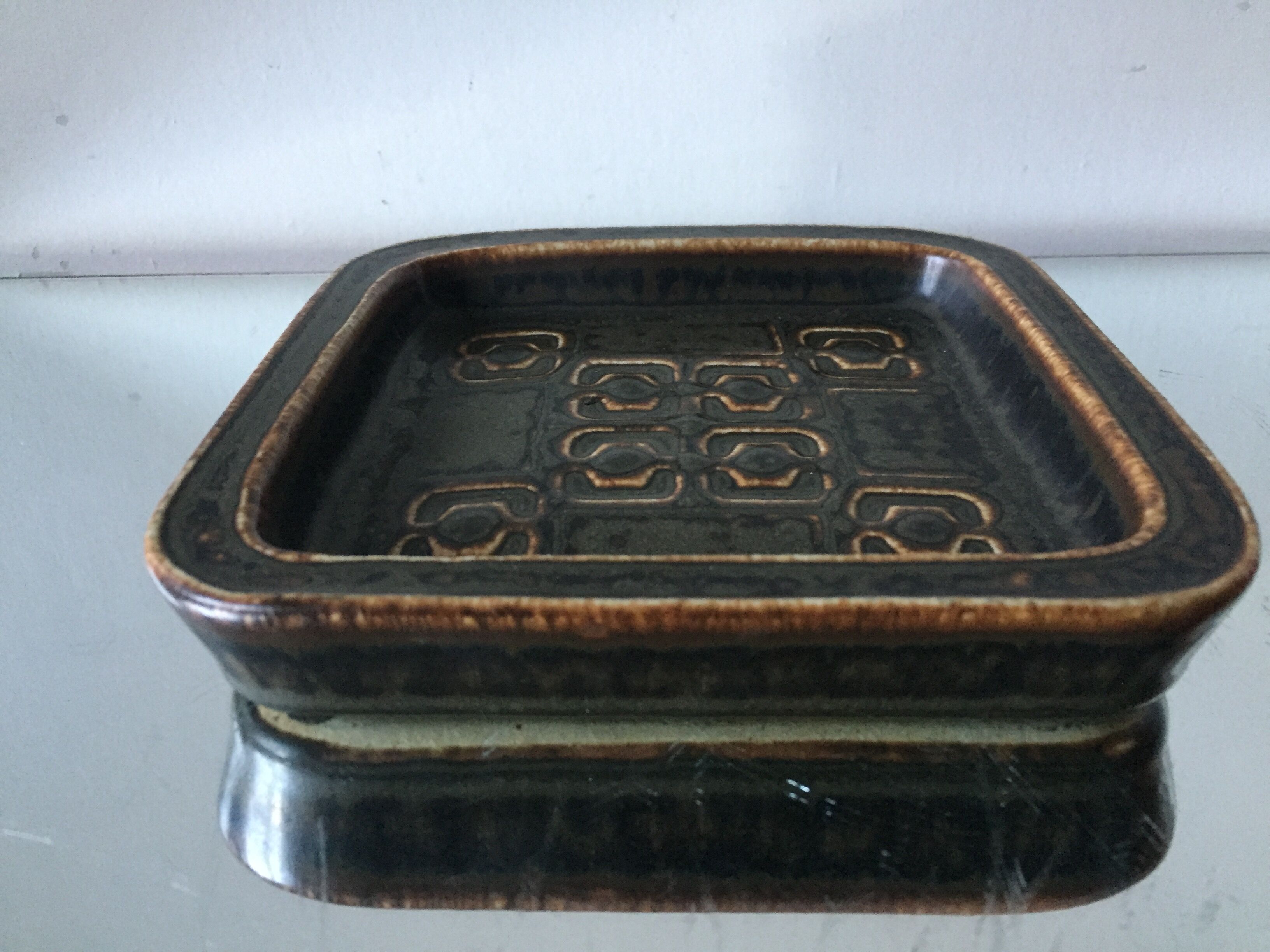 Set of 2 Bing & Grondahl Royal Copenhagen Stoneware bowls made in Denmark