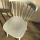 Chaise blanche scandinave