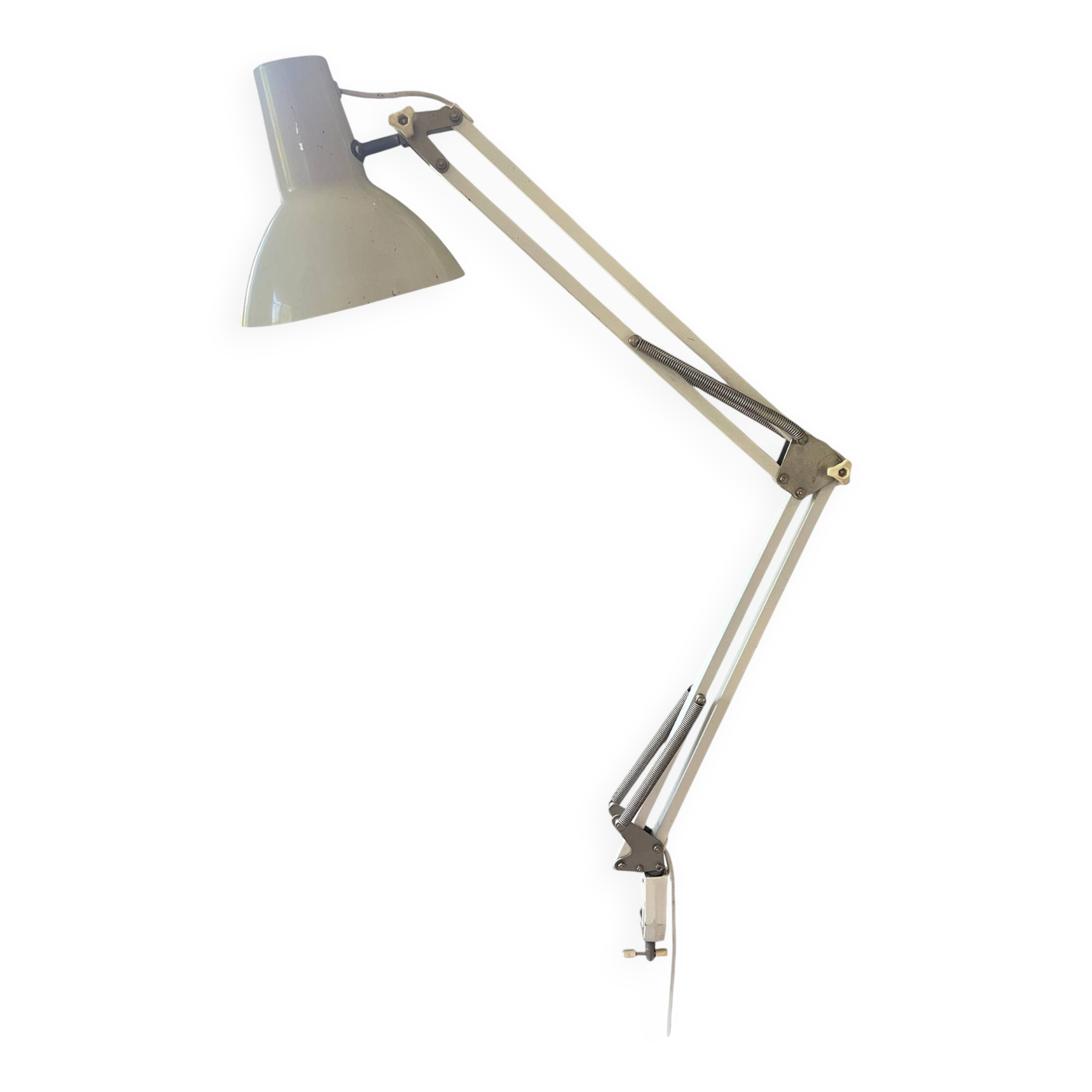 Lampe d’architecte Wechselstrom, lampe industrielle articulée RDA 70´s