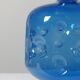 Vintage mid-century trio of handcrafted glass vases from Lauscha, Thuringia.