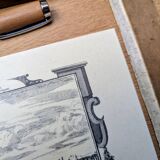 Printed in 1970, Rennes, Brittany.