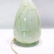 marbled opaline glass egg lamp 1970-80