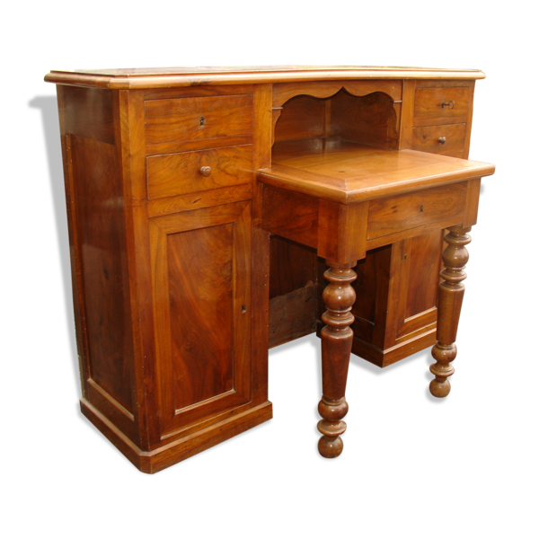Bureau en noyer époque Louis Philippe