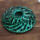 Woven ceramic fruit bowl or dish from Vallauris