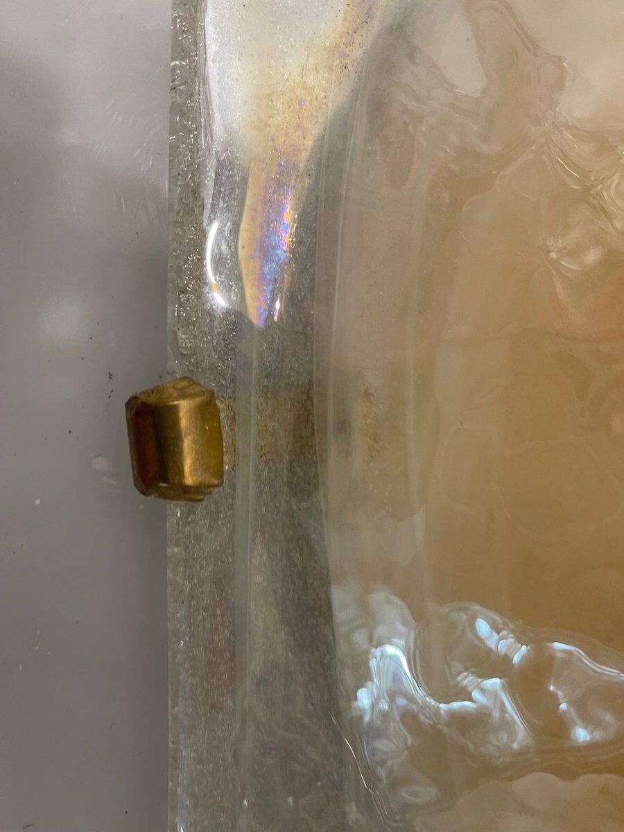 Murano Glass Flushmounts Set of 2