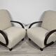 Art Deco Lounge Chairs from Jindřich Halabala, 1950s, Set of 2