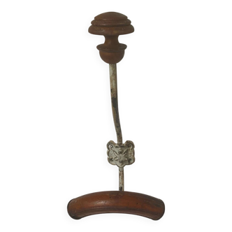 Antique double wall hook