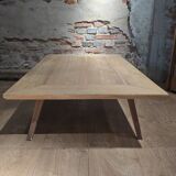 Very large teak coffee table