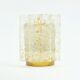 Mid-Century Ice Glass Wall Light from Doria Leuchten, Germany, 1960s