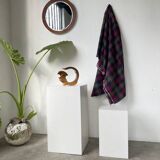 Vase sculpture en bois