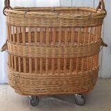 Baker's basket with wheels
