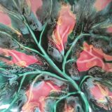 Vintage glazed ceramic trinket bowl