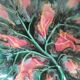Vintage glazed ceramic trinket bowl