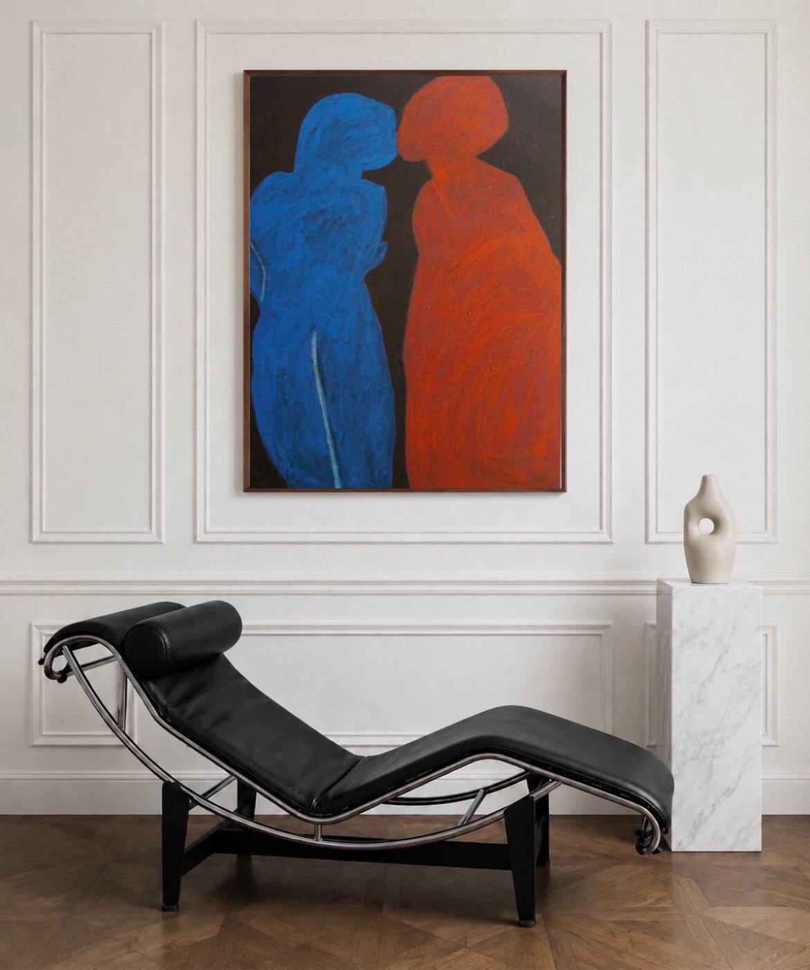 Came closer peinture figurative minimaliste