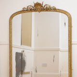 English victorian giltwood wall mirror - 174x138cm