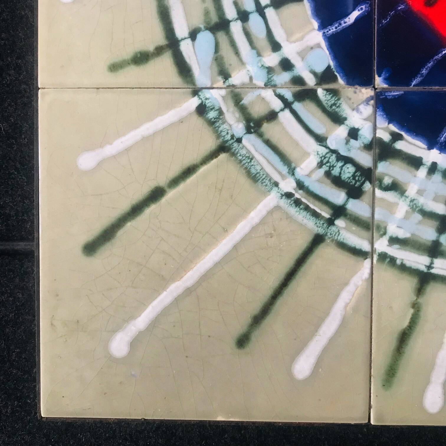 Vintage Coffee Table • Ceramic • 1950