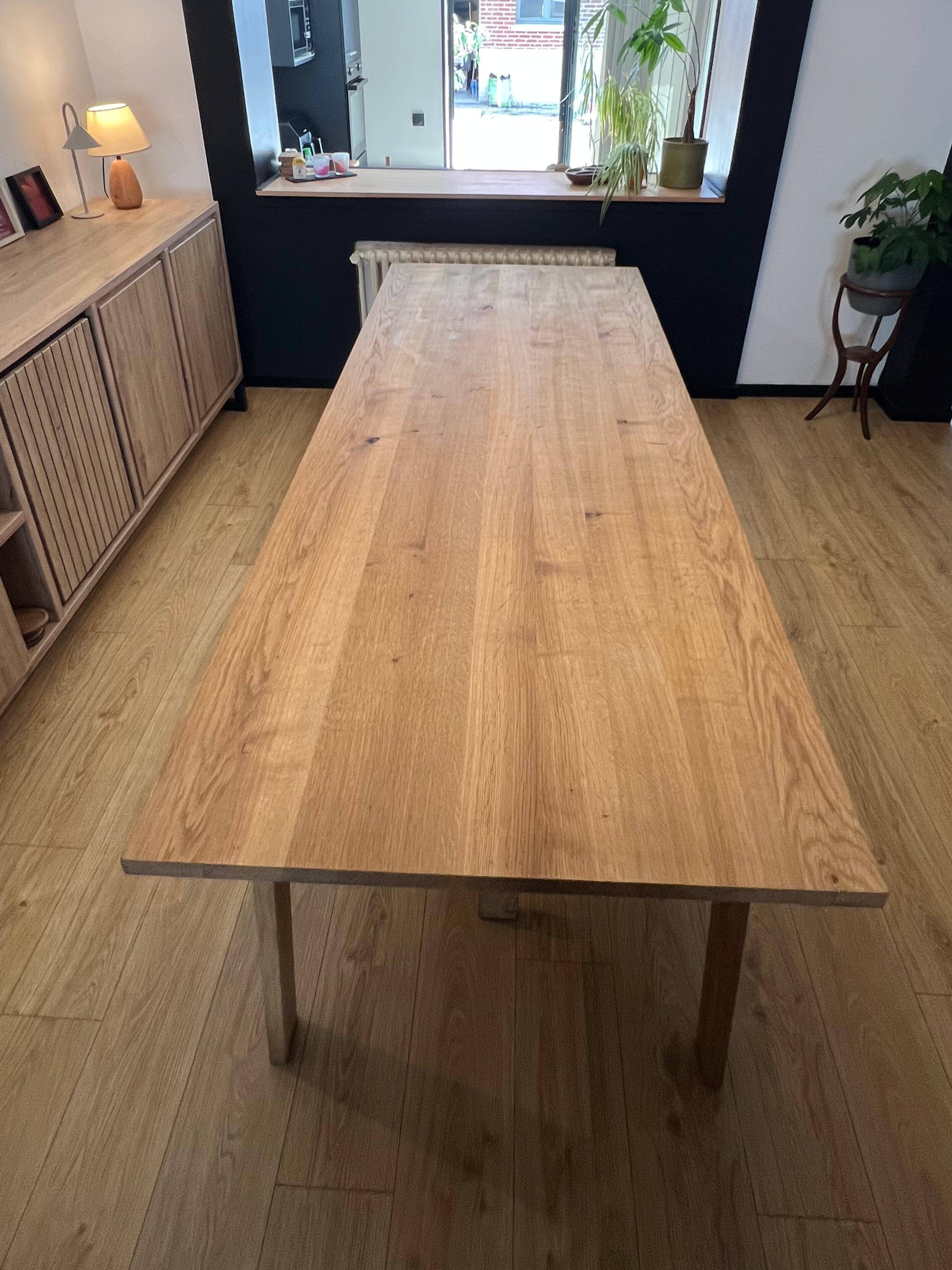 Table e15 basis dc08 – david chipperfield – chêne massif – 240 cm