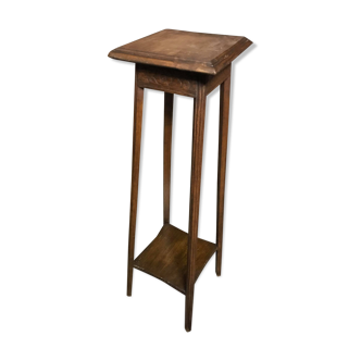 Old vintage wooden side table