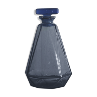 Blue bottle art deco