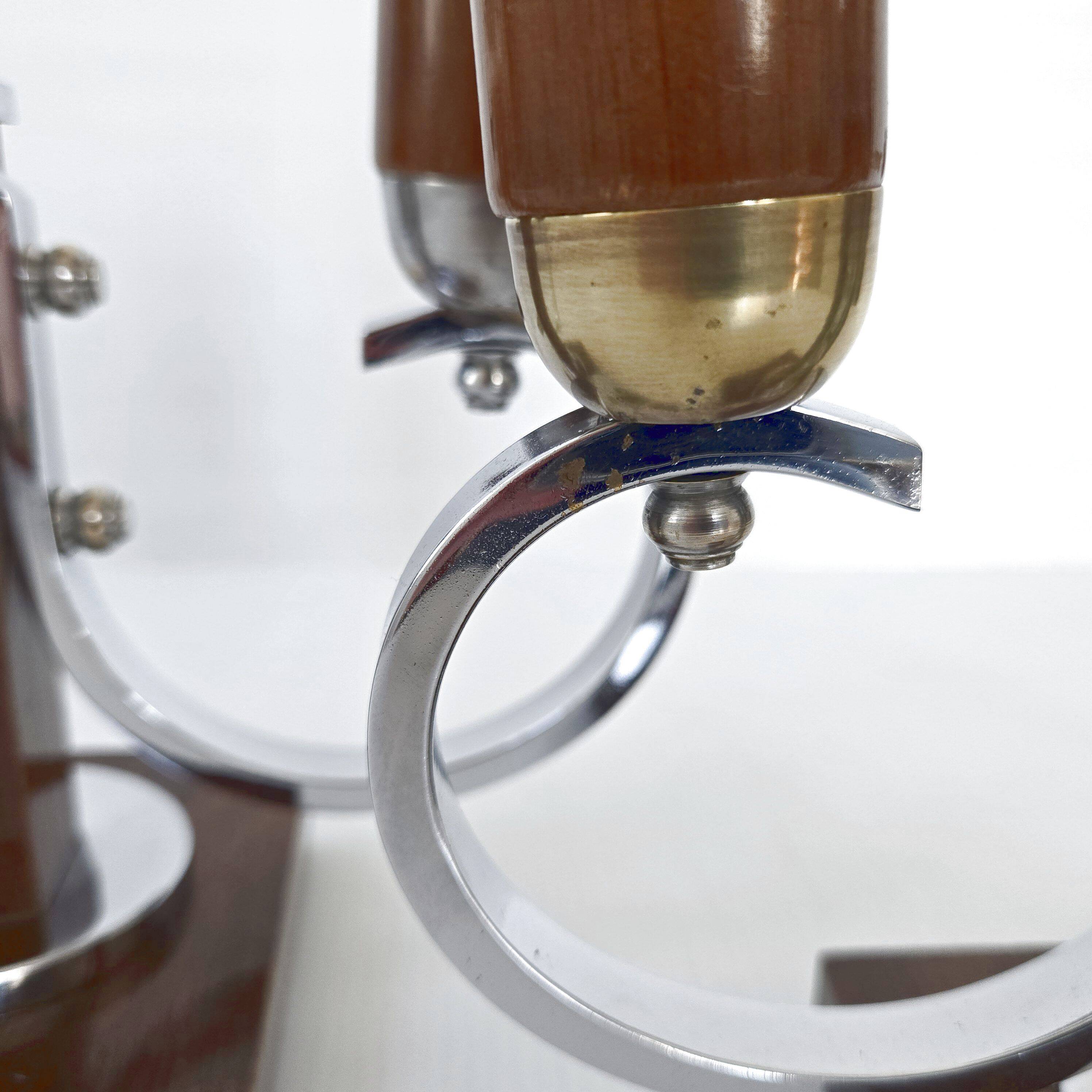 Pair of Art Deco candlesticks 1940