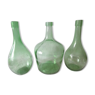 Trio de dame-jeanne