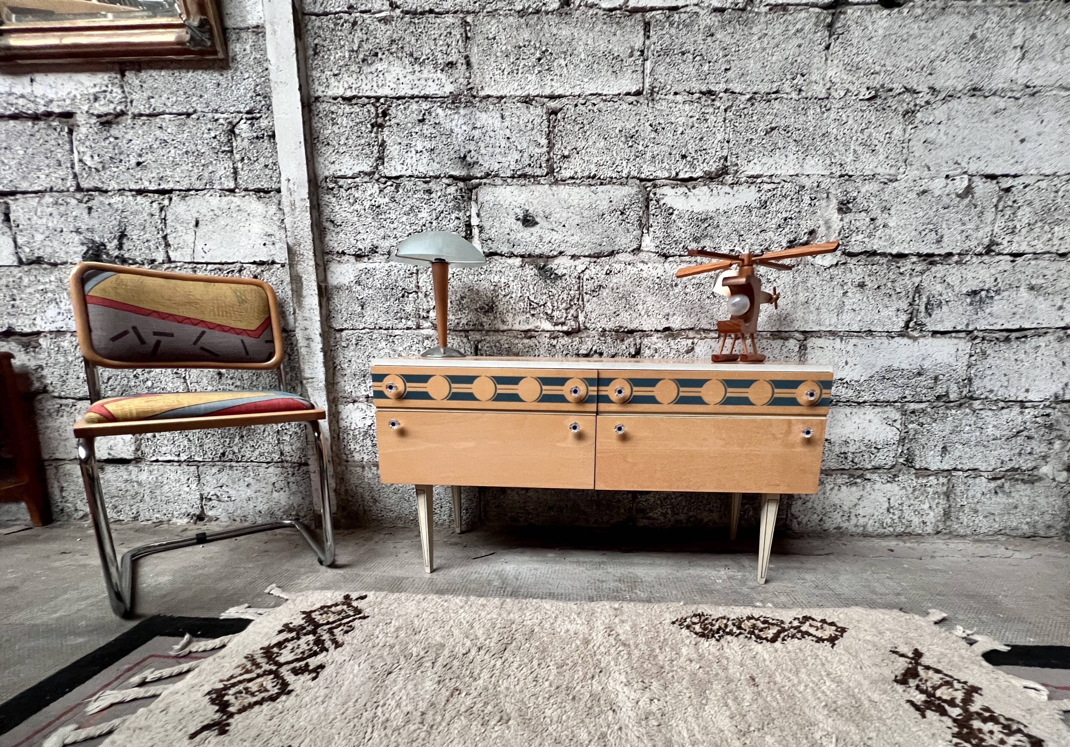 Sideboard - tv / hifi unit - vintage - 50/60