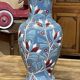 Vase Art déco des années 1930 en faïence émaillée