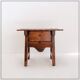 18th Century Spanish Chestnut Wood Side Table