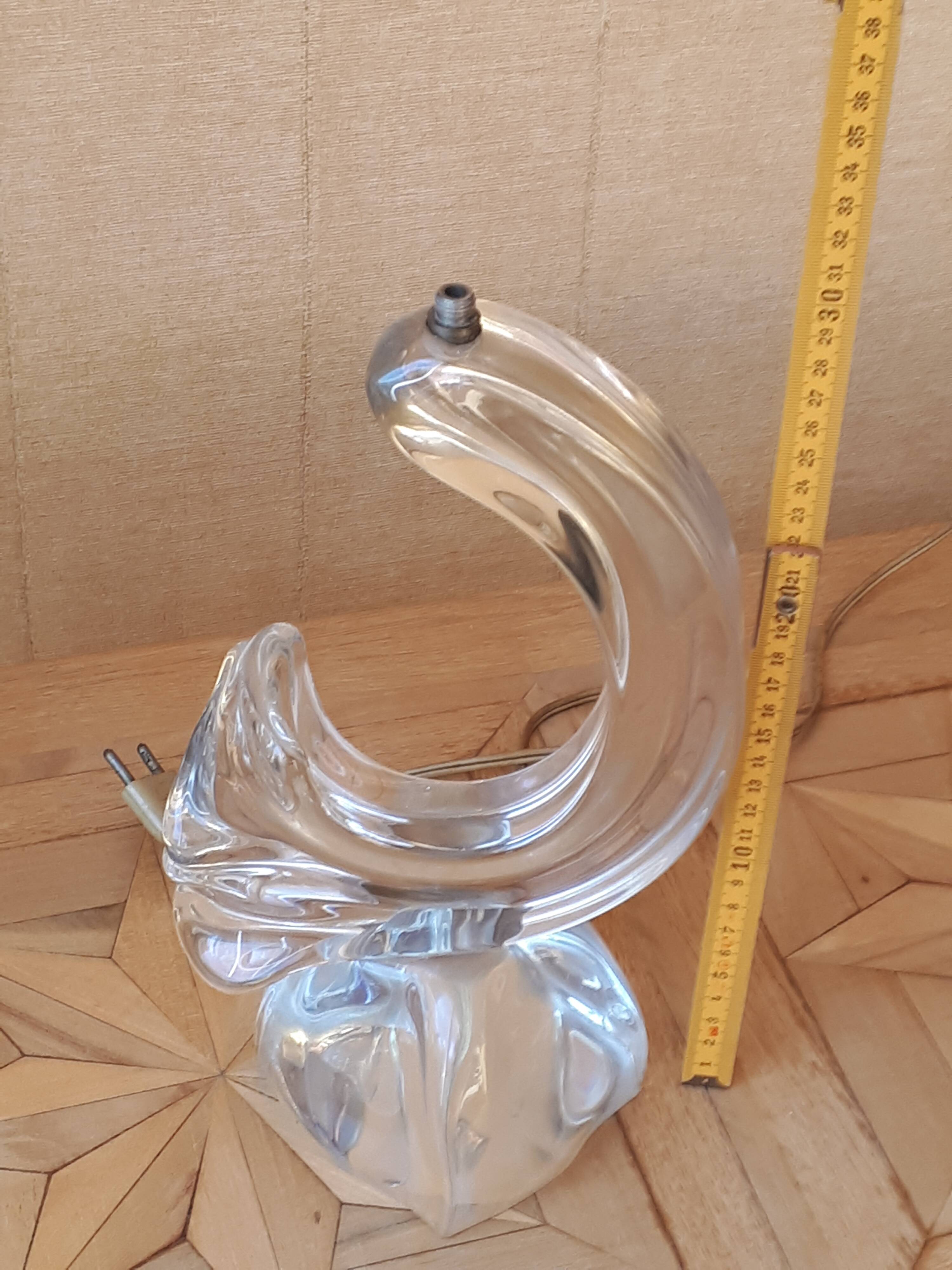 Lampe cristal de Daum