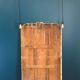 Antique Louis-Philippe beaded mirror, mercury glass
