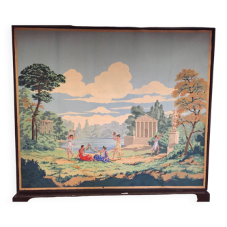 Panoramique peint à la main par l'artiste Régnié