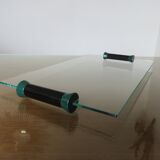 Glass top and polycarbonate 80s era Memphis