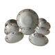 Salad bowl and cups, art of the table, Moulin des loups, Blois service