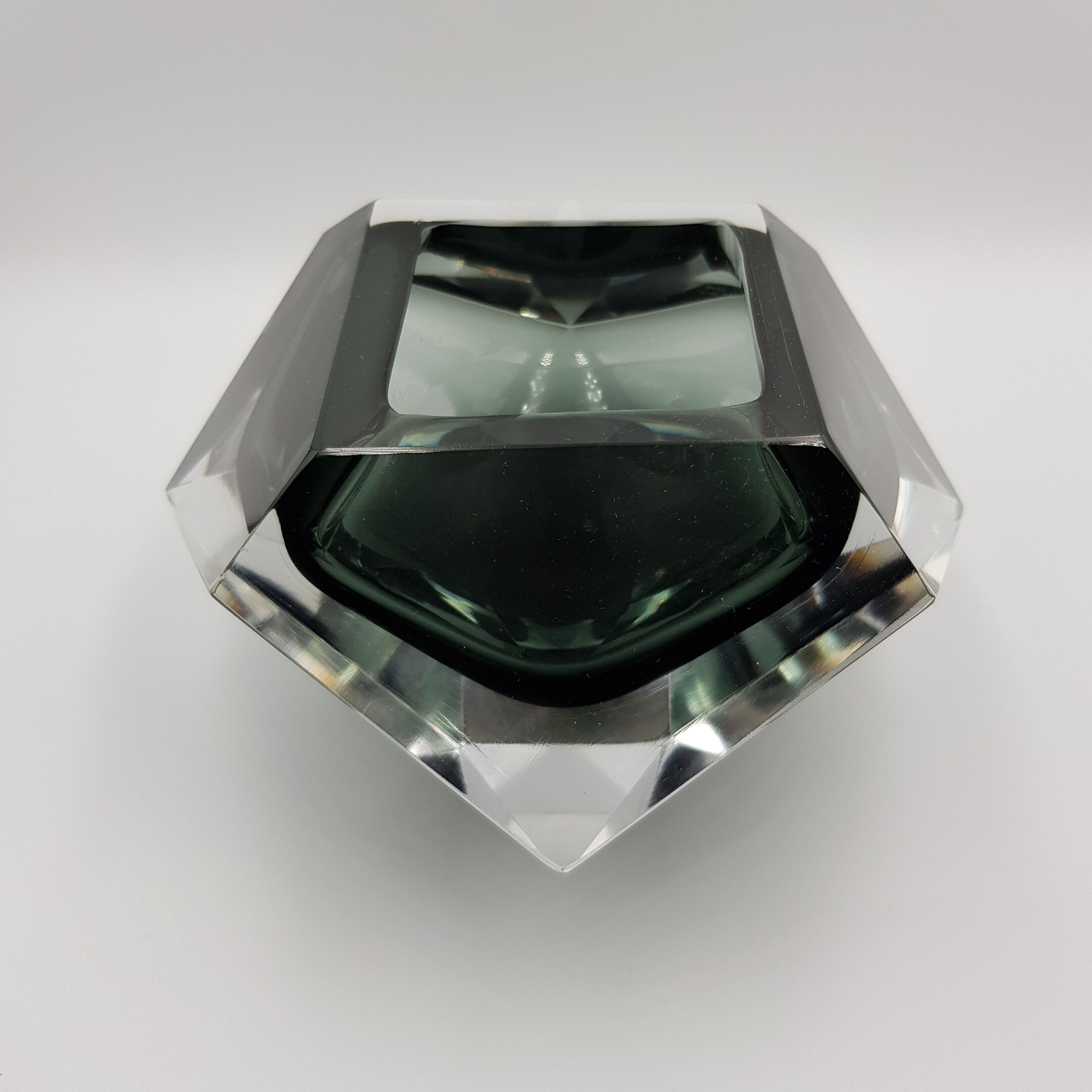 Ashtray vacuum Pocket Murano Sommerso Flavio Poli