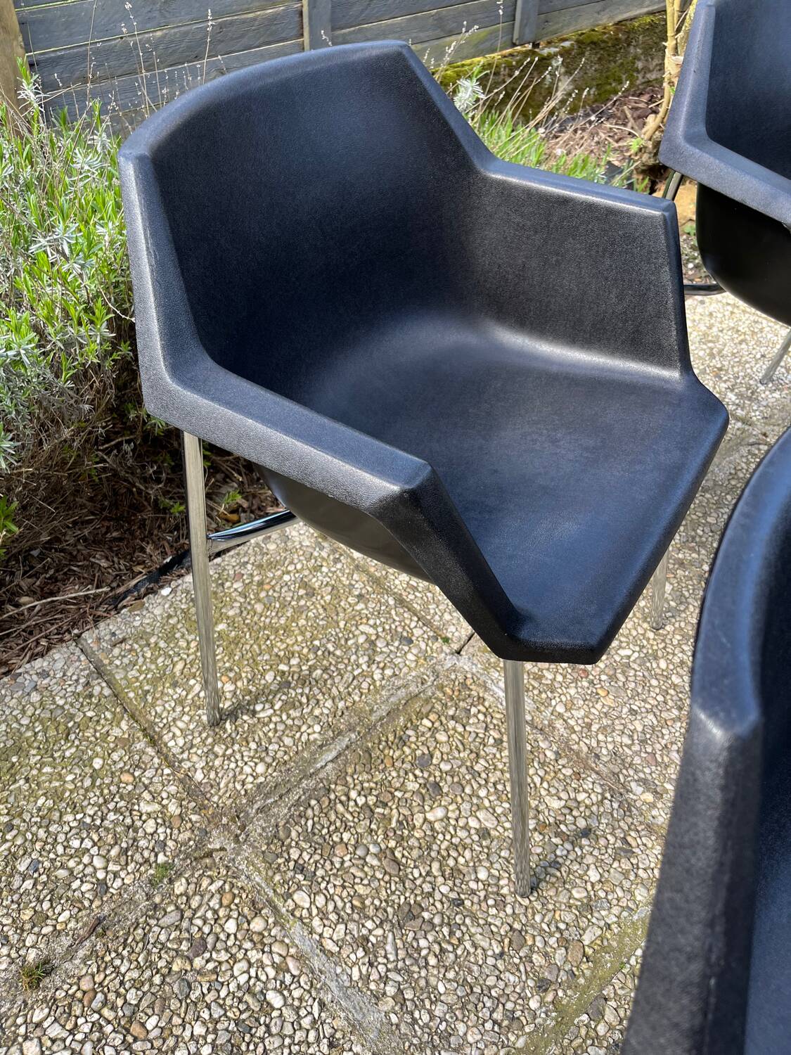 Set of 4 "Golf" armchairs