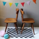 vintage wooden chair