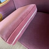 Louis Philippe - Louis XV style bergère sofa