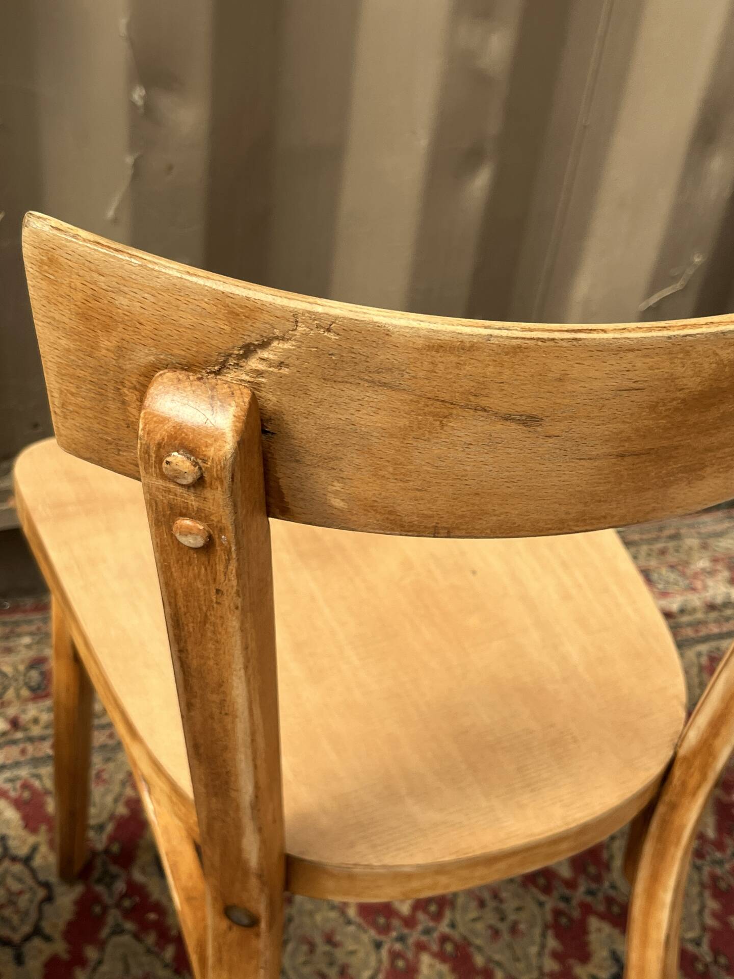 Pair of bistro chairs