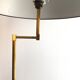 Vintage brass reading light