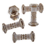 Crystal knife holder